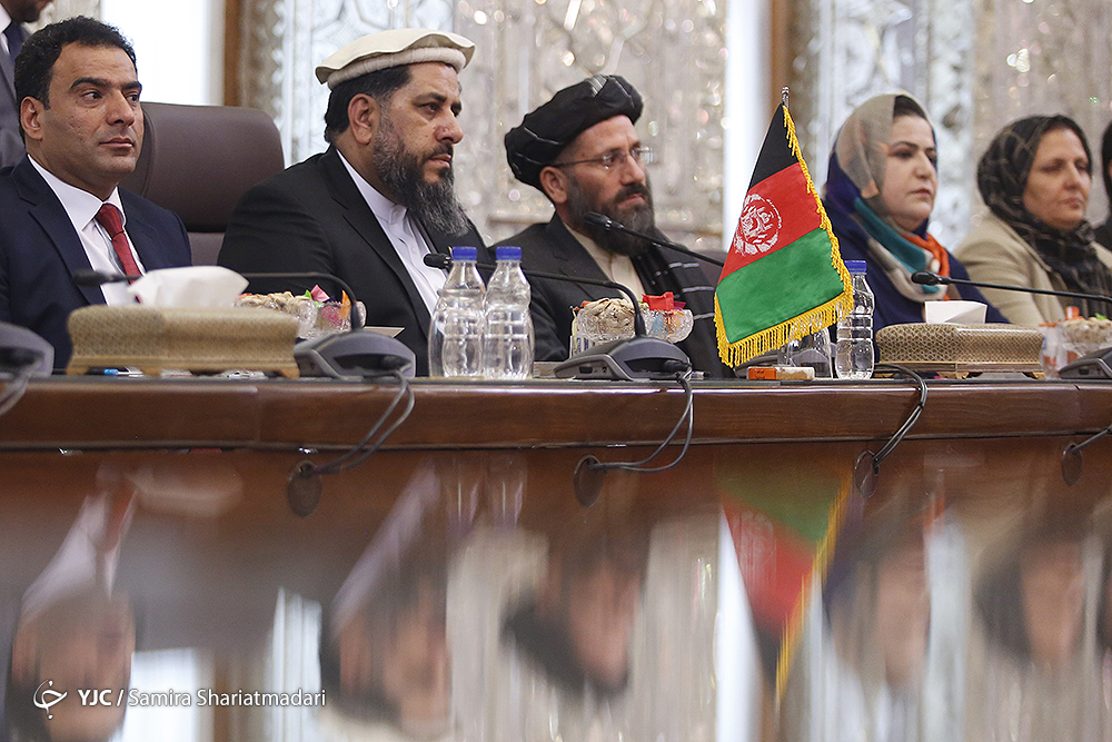 عکس حجاب زنان افغان در دیدار با لاریجانی جهان نيوز