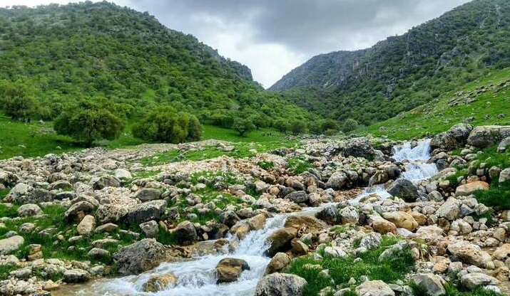 عکس طبیعت زیبای چشمه نگل سیروان جهان نيوز