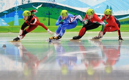 اسکی‌بازان زن در المپیک زمستانی ونکوور 24 فوریه 2010