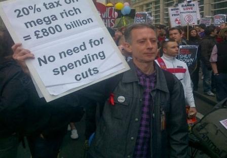 تظاهرات‌ ضدسرمایه‌داری‌تسخیر لندن/تصاویر