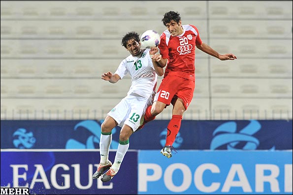 دیدار تیم‌های پرسپولیس ایران و الشباب امارات متحده عربی