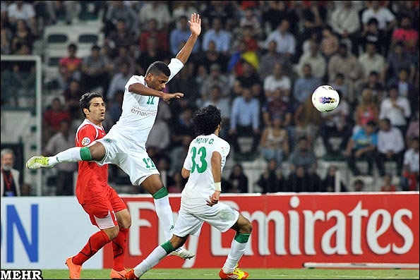 دیدار تیم‌های پرسپولیس ایران و الشباب امارات متحده عربی