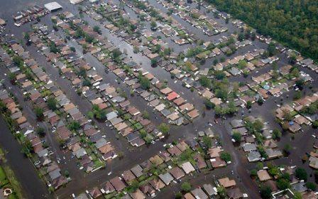 سیل و توفان ایساک در لوییزیانا آمریکا