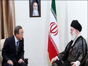 بان کی مون: ملاقاتم با رهبر ایران ویژه و به یاد ماندنی بود