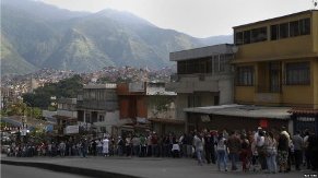 عکس/ صف رای دهندگان در ونزوئلا