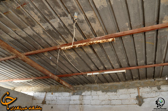 اتاق شكنجه گاه بر روي سقف آن دوربيين مداربسته نصب شده بود