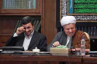 تحلیل جالب روزنامه اصلاح‌طلب از برخورد گرم هاشمی و احمدی نژاد/ نشانی ازکینه درچهره‌هاشان نیست