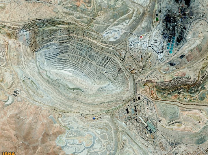 معدن مس Chuquicamata - شیلی