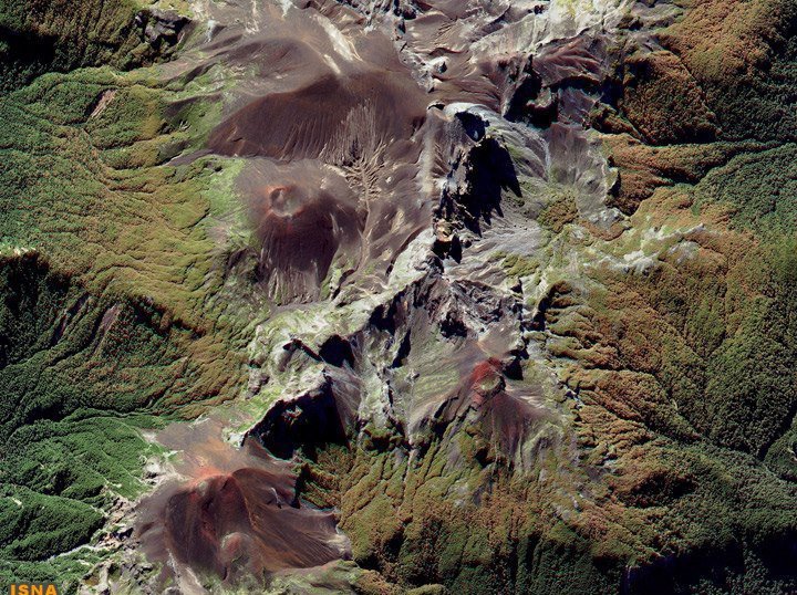 زنجیره آتشفشانی رشته کوه آند - شیلی