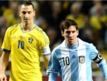 حمله به مسی در دیدار سوئد و آرژانتین
