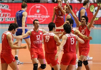 والیبال ایران پنجه در پنجه قهرمان المپیک