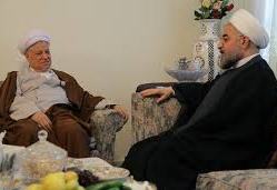 هاشمی به دیدار روحانی رفت/ زمان کمک به دولت فرا رسیده