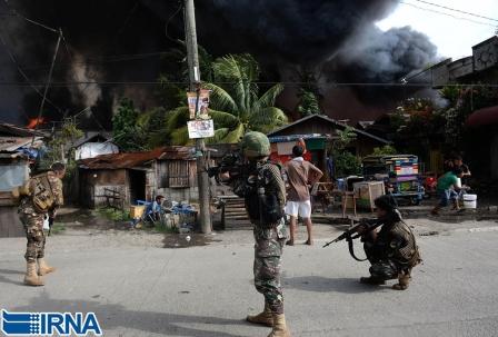 درگیری ارتش فیلیپین با مخالفان در منطقه زامبوآنگا.
