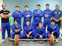 نوجوانان وزنه بردار ایران بر بام آسیا