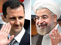 رئیس جمهور پیروزی بشار اسد را تبریک گفت