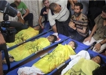 ۲۳۰ شهید و ۱۶۹۰ زخمی/ بمباران منازل رهبران حماس/ اسرائیل یک نوزاد ۵ ماهه را شهید کرد