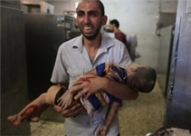 حمله‌به بیمارستانی درشرق غزه/شلیک صهیونیست‌ها به تیم‌های امدادی و بمباران یک مدرسه