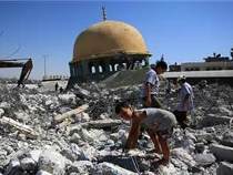 واکنش جالب کشیش غزه به تخریب مساجد توسط صهیونیست‌ها