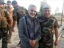 سردار سلیمانی با ۷۰ نفر جلوی داعش را گرفتند +فیلم