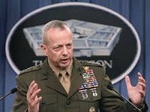 موضع مثبت ژنرال جان آلن درباره نقش ایران در مبارزه با داعش/ آمریکا منطقی می‌شود؟