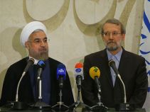تاکید روحانی و لاریجانی بر همفکری و همسویی دولت و مجلس برای حل معضلات کشور