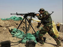 نبرد تیپ‌ حضرت‌ علی‌ اکبر با داعش در عراق+عکس