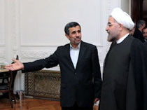 اصرار روحانی بر تکرار رفتار احمدی نژاد/ آقای روحانی حواستان به پیام انتخابات ۲۴ خرداد باشد!