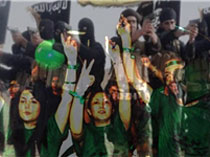 جشن مشترک هواداران میرحسین و داعش +عکس