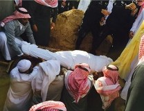 عبای جسد ملک عبدالله سوژه شد