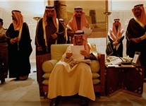 «گاف» شاه عربستان و تکرار ۴ باره آن در کمتر از ۲ دقیقه