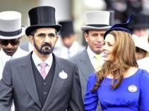 قدم زدن حاکم دبی با ظاهر غربی‌ها در لندن +عکس