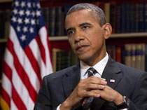 اوباما: اگر لازم باشد مسائل‌مان با ایران را از طریق نظامی حل می‌کنیم