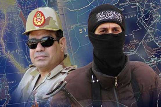 داعش بهانه السیسی برای فشار به گروه‌های فلسطینی/ ادامه تقویت ارتش مصر توسط آمریکا