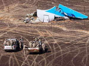هواپیمای ساقط شده روسی؛ عامل جنگ تویتری مصر و روسیه