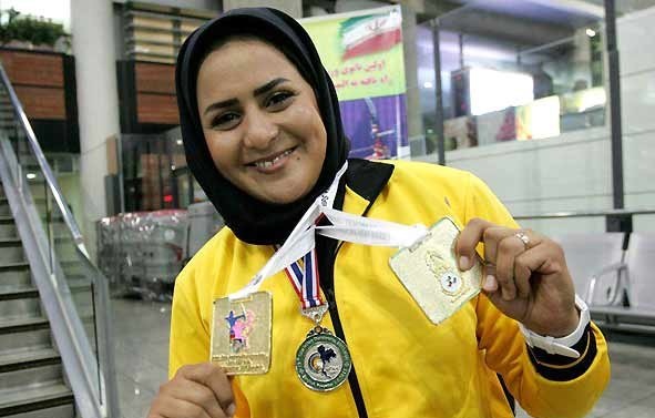بانوی ایرانی نامزد دریافت عنوان بهترین ورزشکار ماه نوامبر