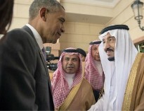چرا پادشاه عربستان به استقبال اوباما نرفت؟ + عکس