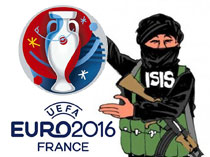 داعش، با انگیزه وارد مسابقات یورو ۲۰۱۶ فرانسه می‌شود!