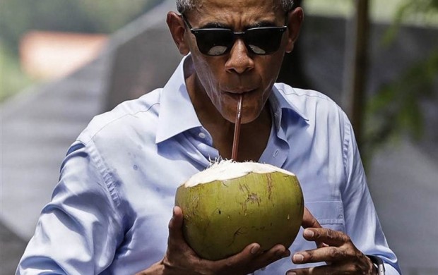 نخستین توییت "اوباما" به عنوان یک شهروند عادی