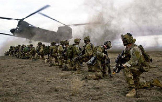 اعزام ۱۵۰۰ نیروی هوابرد ارتش آمریکا به افغانستان