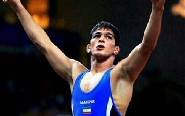توفان یزدانی در باکو با ضربه کردن قهرمان المپیک