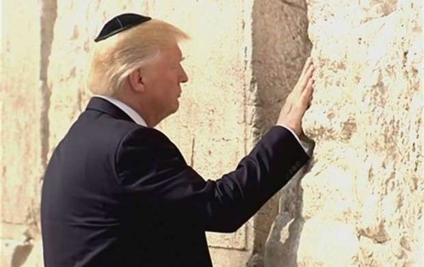 ترامپ از «دیوار ندبه» دیدن کرد