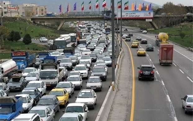 کاهش چشمگیر تردد جاده‌ای در اولین روز رمضان