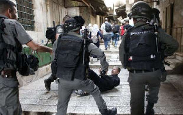 شهادت‌یک فلسطینی به ضرب گلوله صهیونیست‌ها