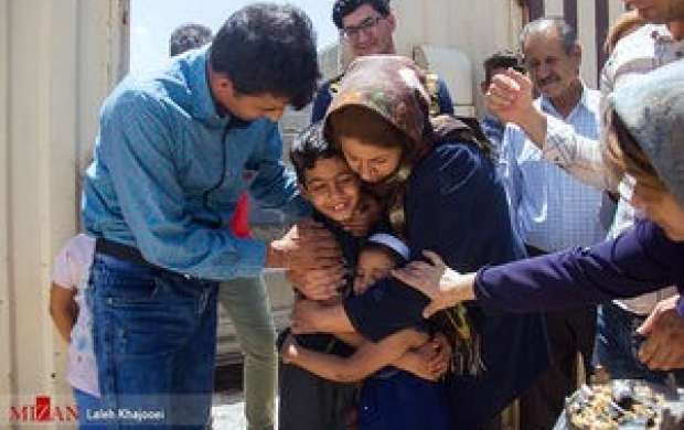 بازگشت کودک ربوده شده به آغوش خانواده