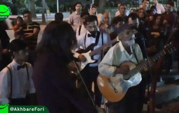 کارتن خواب موسیقیدان در تهران!