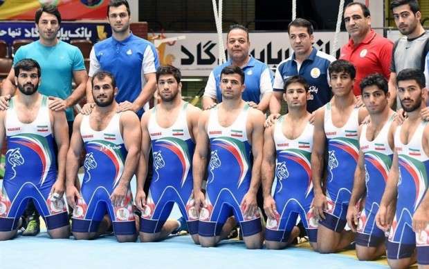 تیم کشتی فرنگی ایران نایب قهرمان جهان شد