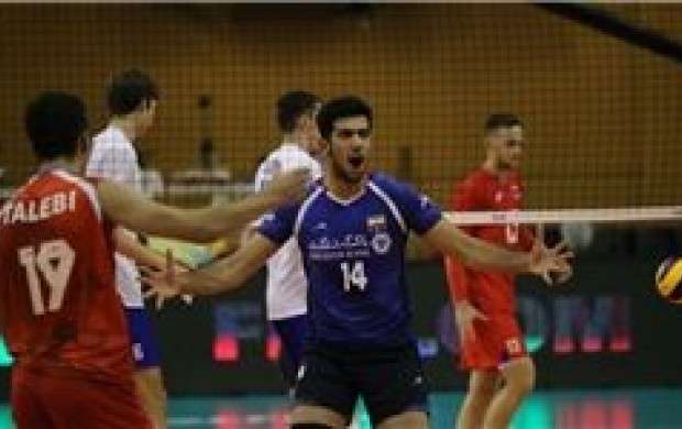 برتری امیدهای والیبال ایران مقابل قهرمان جهان