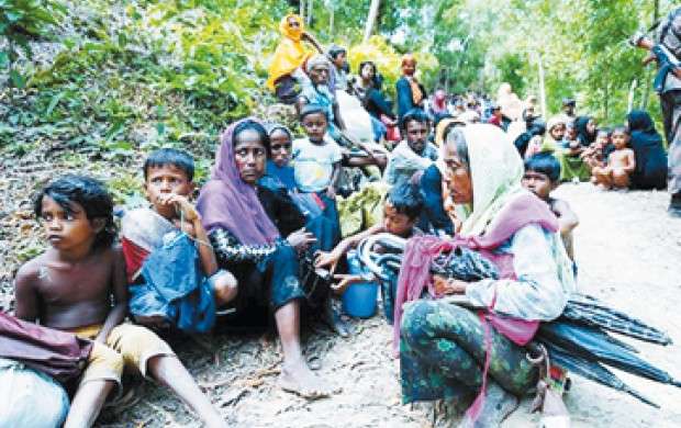 120‌هزار مسلمان ميانمار مواد غذايي ندارند