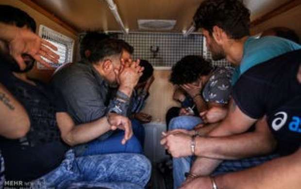 پاتک پلیس به ۲۰۰ اراذل و اوباش پایتخت