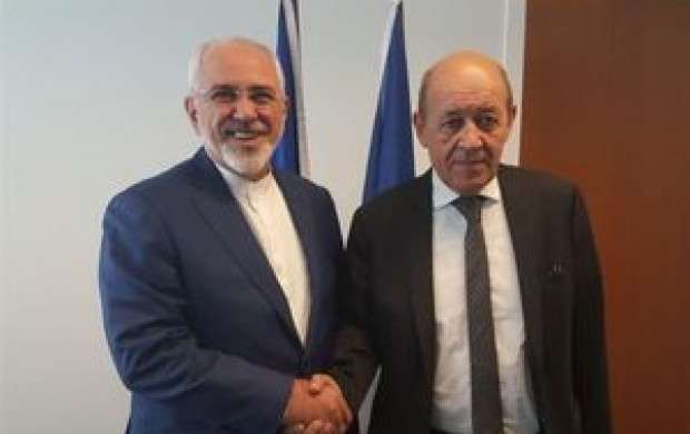 ملاقات وزرای خارجه ایران و فرانسه